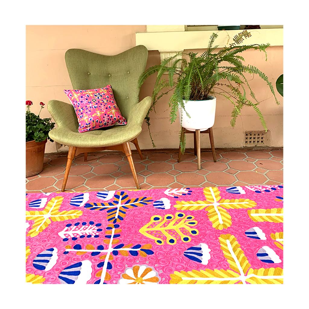 Rug Wool Runner 10x2.5ft (76 x 304 cm)-ROR417