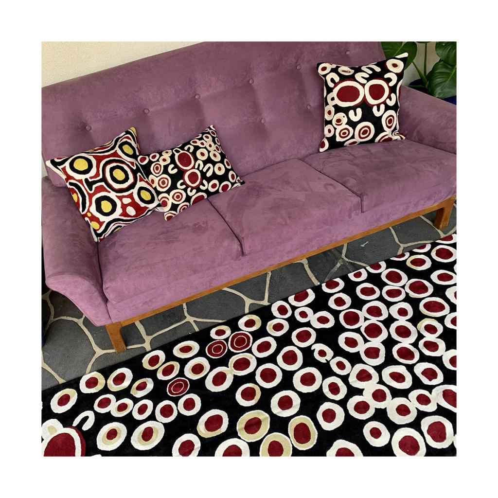 Rug Wool Runner 10x2.5ft (76 x 304 cm)-RSA926