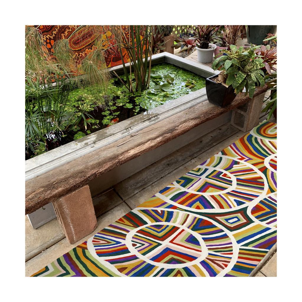 Rug Wool Runner 10x2.5ft (76 x 304 cm)-SMI270