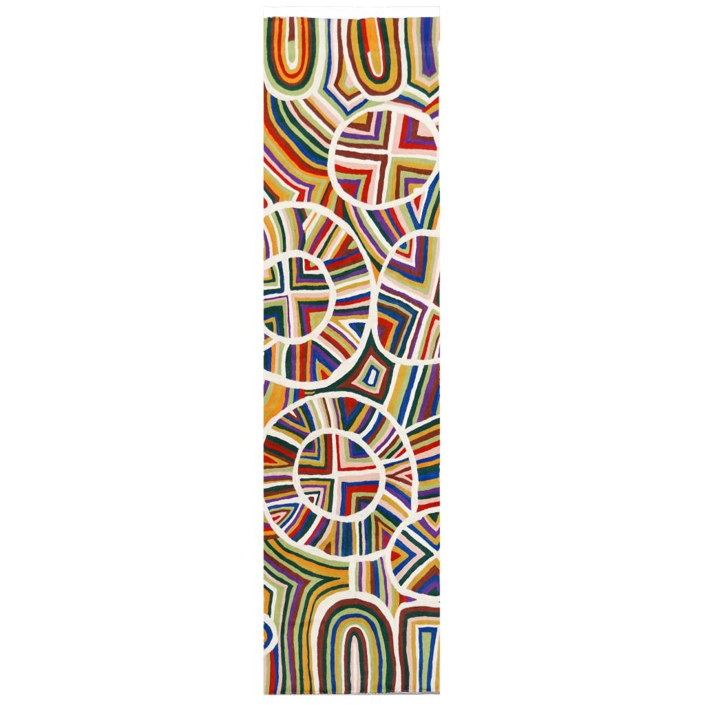 Rug Wool Runner 10x2.5ft (76 x 304 cm)-SMI270