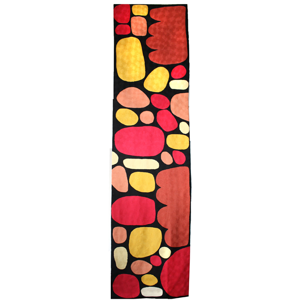 Rug Wool Runner 10x2.5ft (76 x 304 cm)-KZI324
