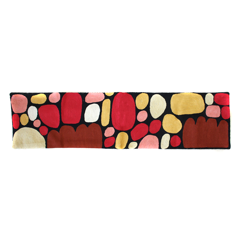 Table Runner - Wool Chainstitch - 1x4ft (30x120cm)-KZI324