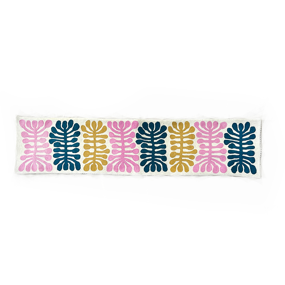 Table Runner - Wool Chainstitch - 1x4ft (30x120cm)-MNA320