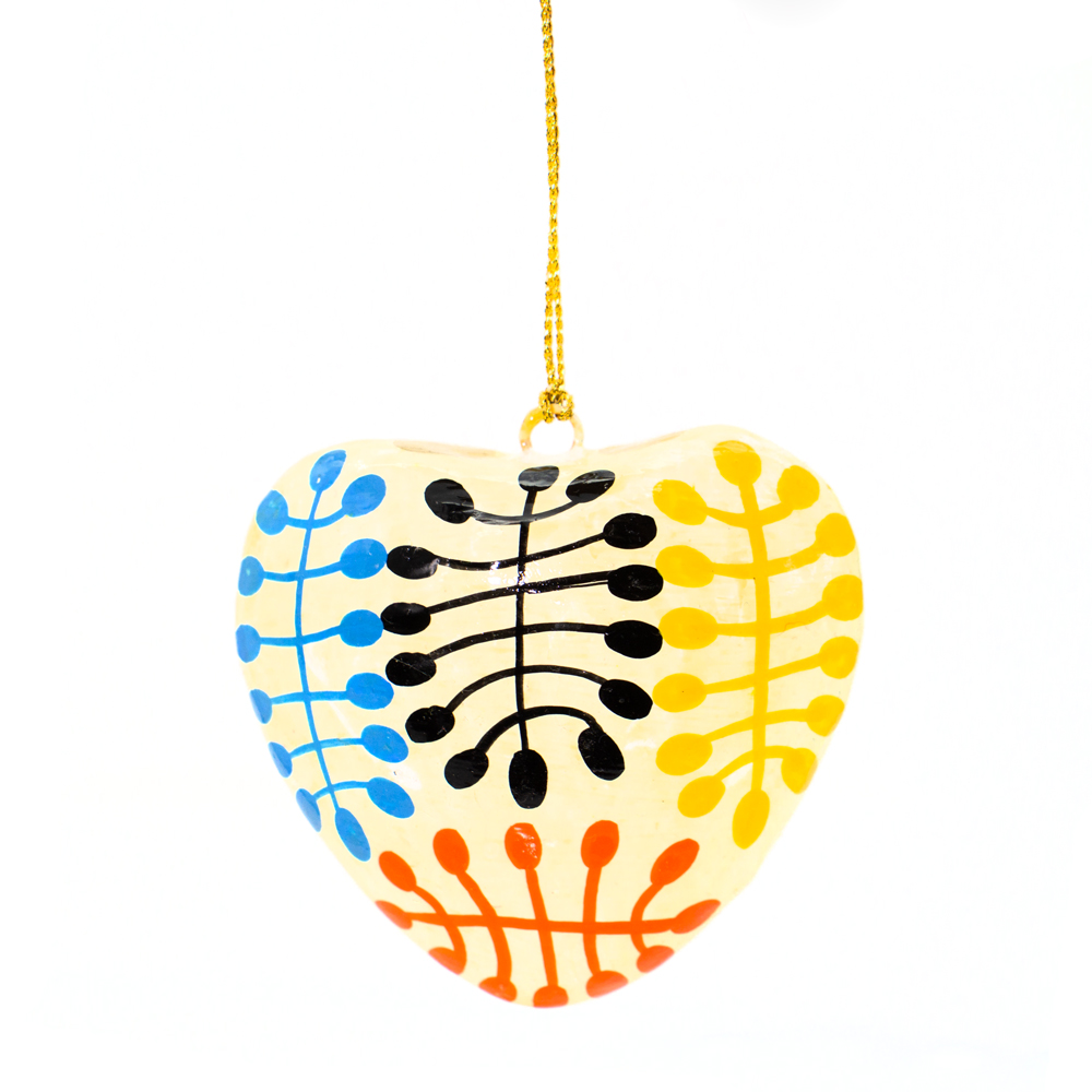 Decorative Heart 7.6cm -MNA339
