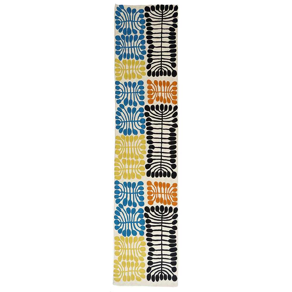 Rug Wool Runner 10x2.5ft (76 x 304 cm)-MNA339
