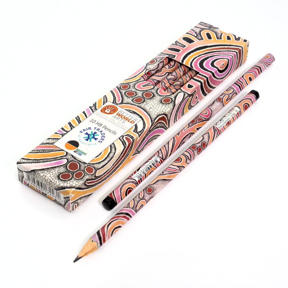 HB Pencils-Box of 10 - Box: 18.5 x 4 x 1.5cm-BGD785