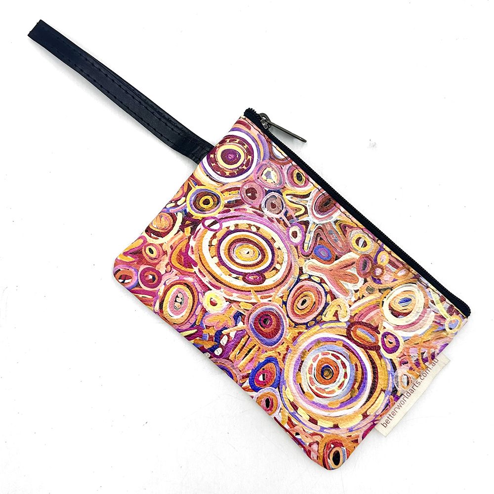 Printed Tiny Cosmetic Leather -16.5x10.5cm- CVA714