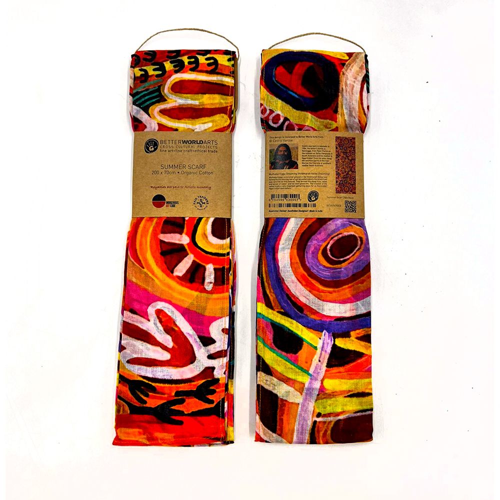 Organic Cotton Scarf - 200x70cm-CVA747