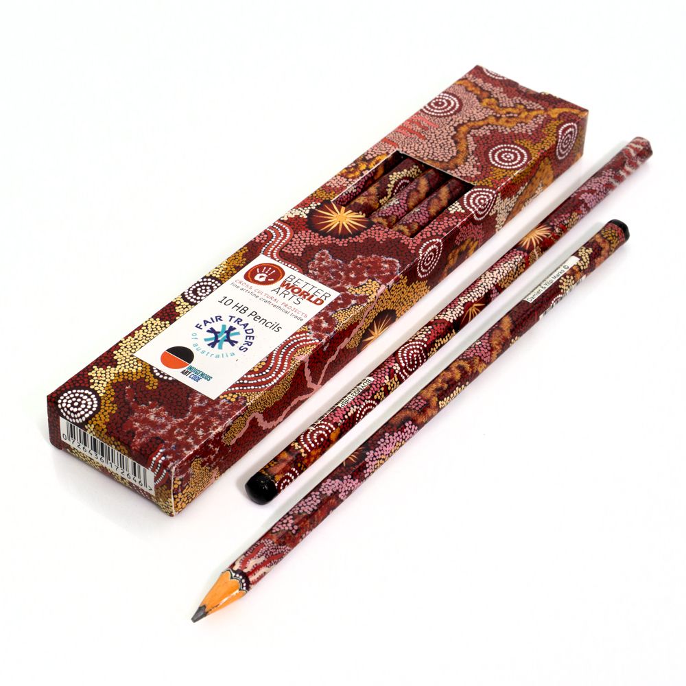 HB Pencils-Box of 10 - Box: 18.5 x 4 x 1.5cm-DYM931