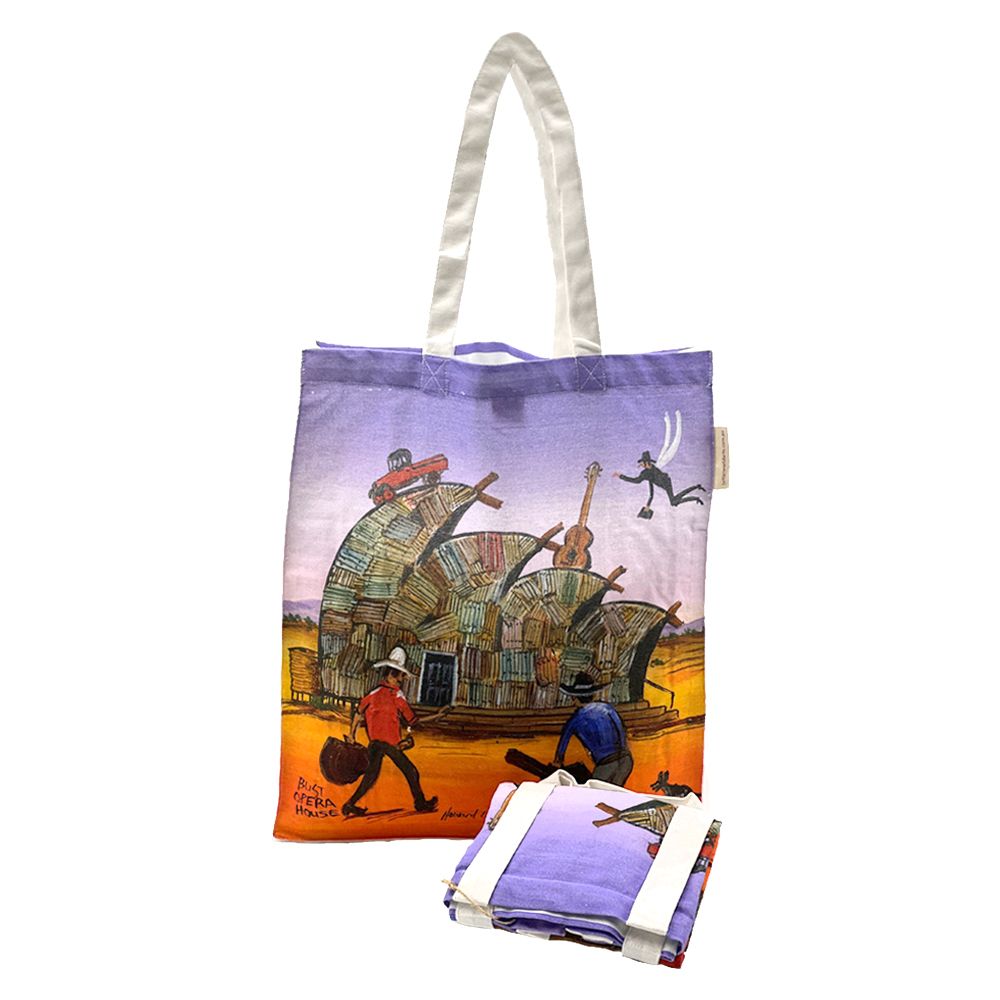 Digital Foldable Cotton Bag - 34.5x41x7cm-HST018