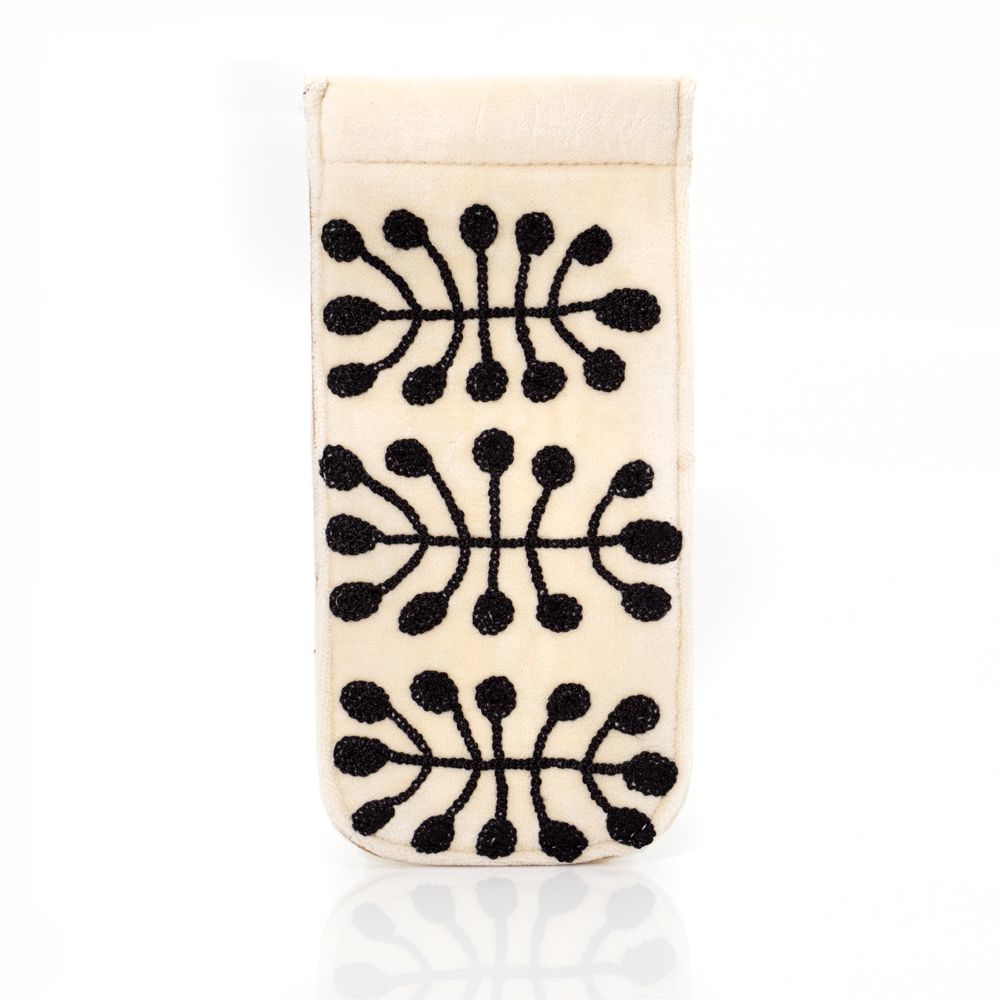 Spec Case Velvet Embroidered - 19x9cm-MNB320