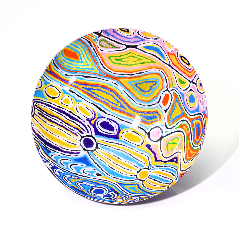 POWDER COATED BOWL LARGE - D: 20.5cm H: 10cm-JWA628