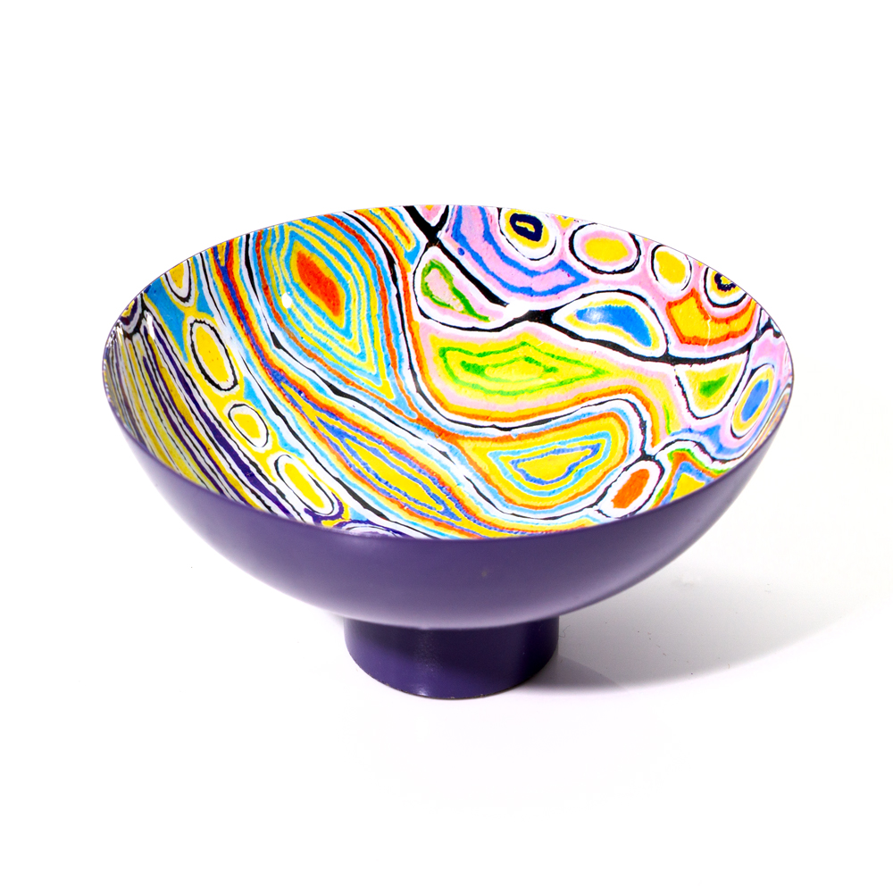 POWDER COATED BOWL MEDIUM - D: 15cm H: 7.5cm-JWA628