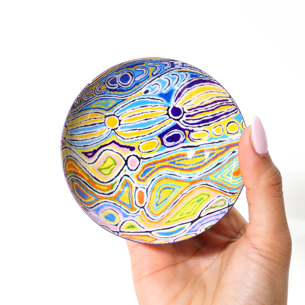 POWDER COATED BOWL SMALL - D:10cm H:5cm-JWA628