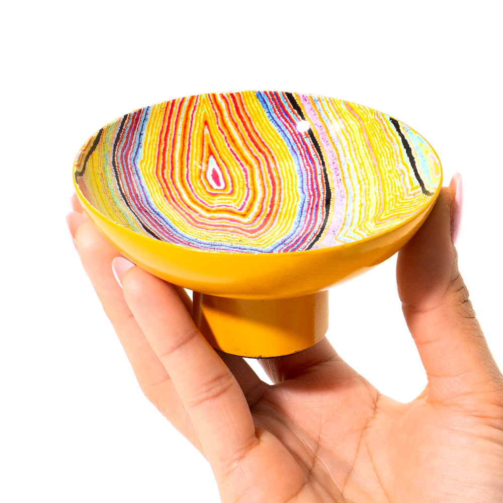 POWDER COATED BOWL SMALL - D:10cm H:5cm-LWA624