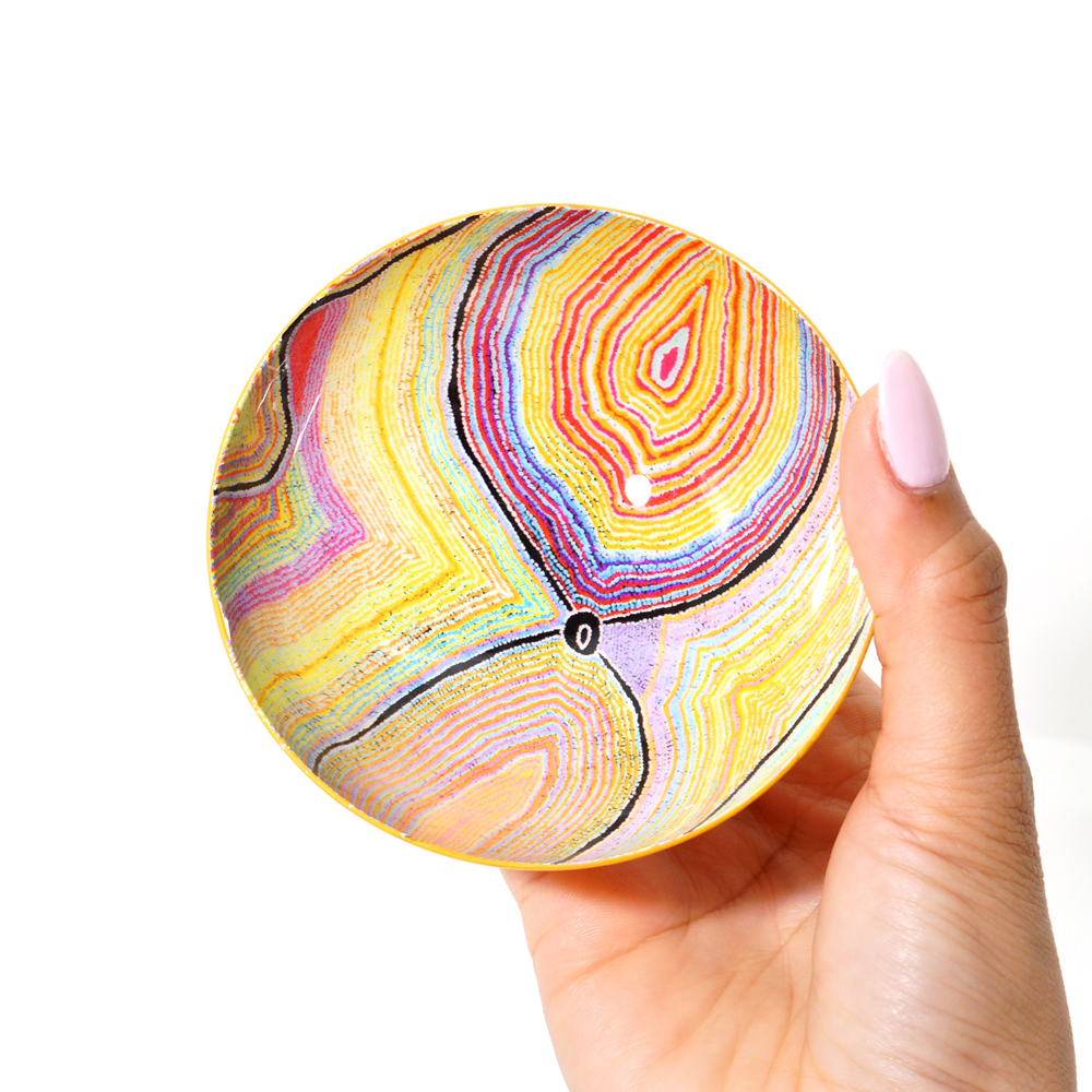 POWDER COATED BOWL SMALL - D:10cm H:5cm-LWA624