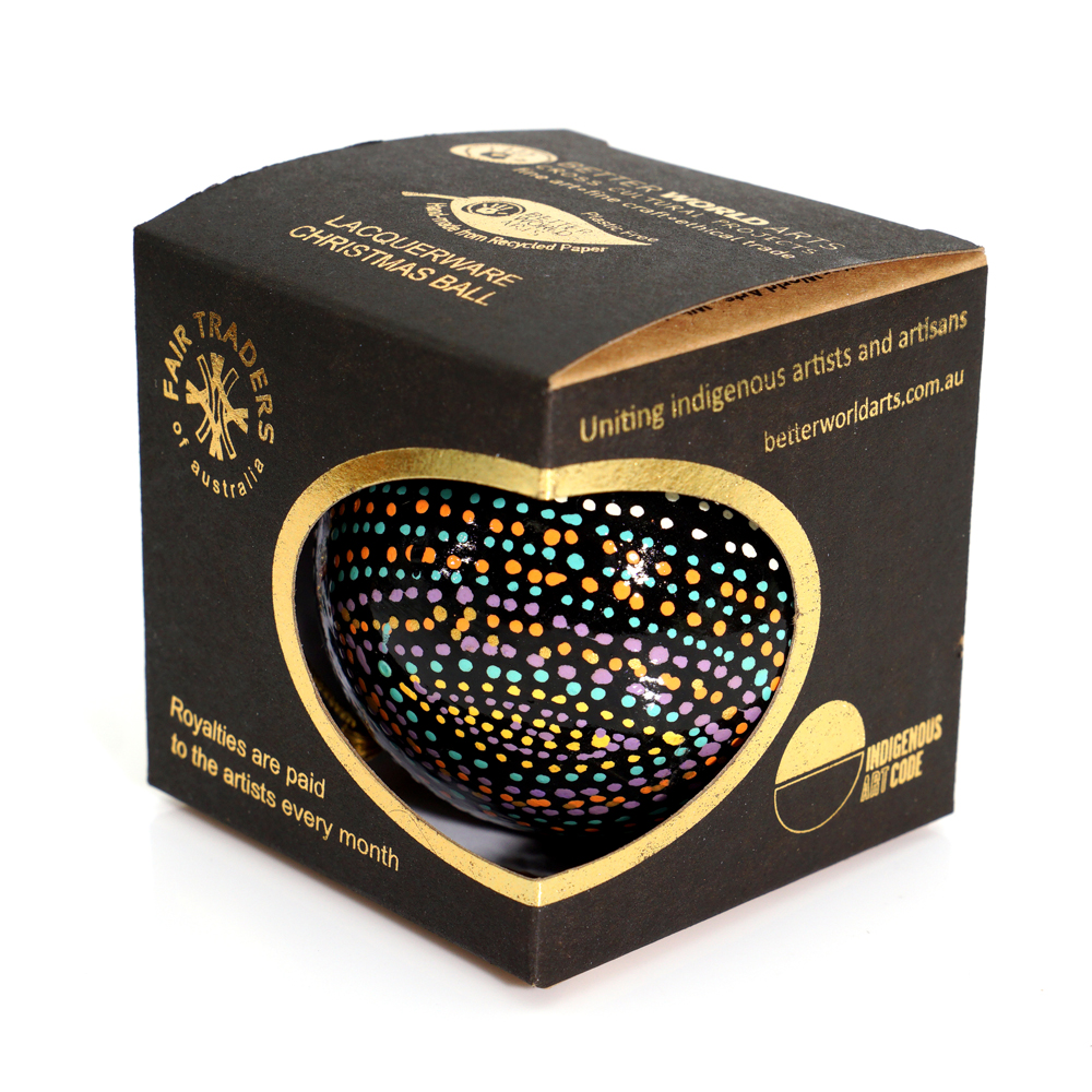 Xmas Ball - 7.6cm-LWA624