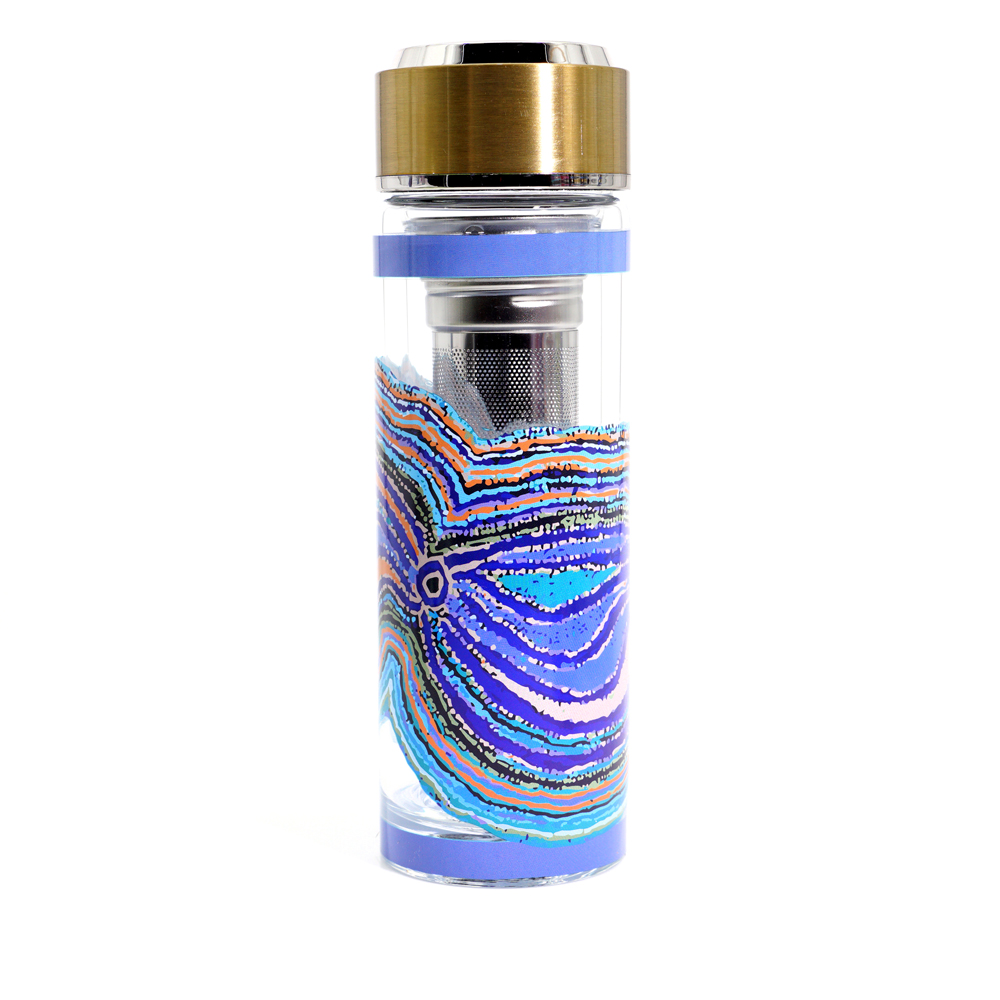 Thermo Tea Flask- 290ml - D: 6.5cm, H: 21cm -LWA633