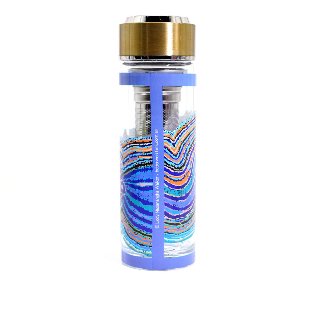 Thermo Tea Flask- 290ml - D: 6.5cm, H: 21cm -LWA633