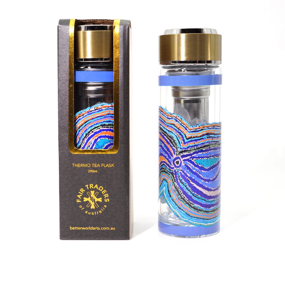 Thermo Tea Flask- 290ml - D: 6.5cm, H: 21cm -LWA633