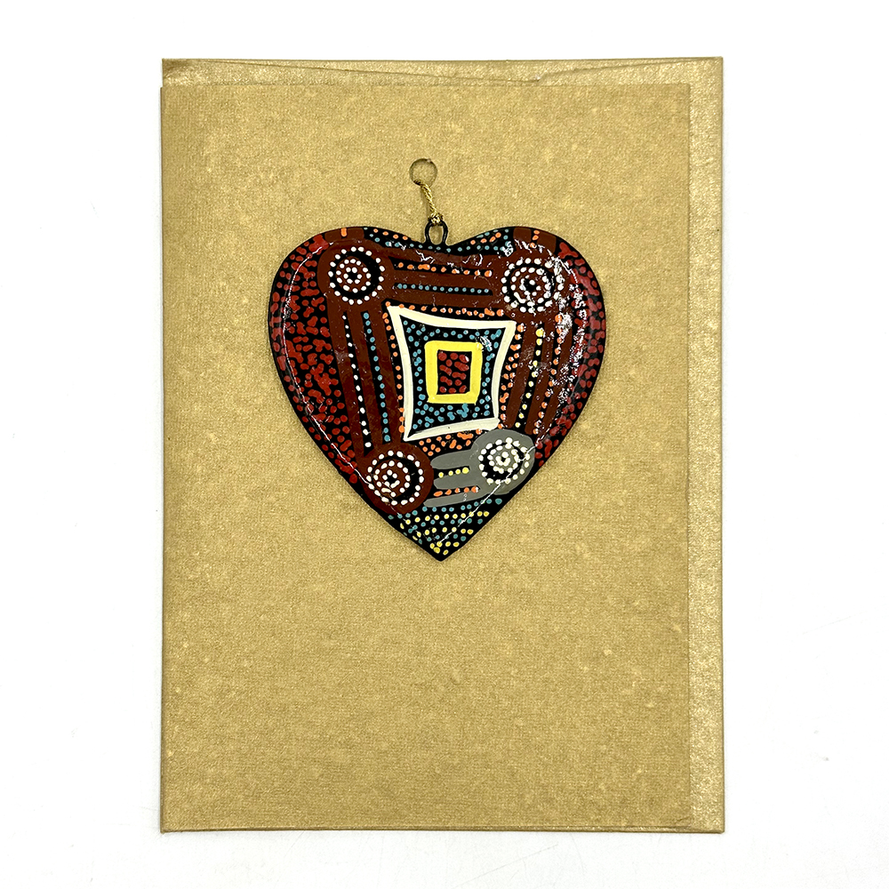 Heart Card- 17.5x12.5cm-MAB665