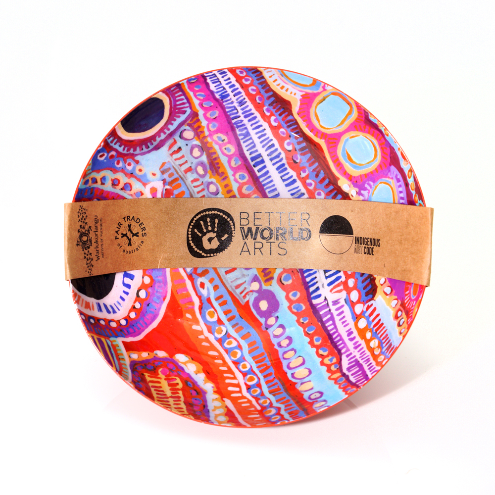 POWDER COATED BOWL MEDIUM - D: 15cm H: 7.5cm-MNM619