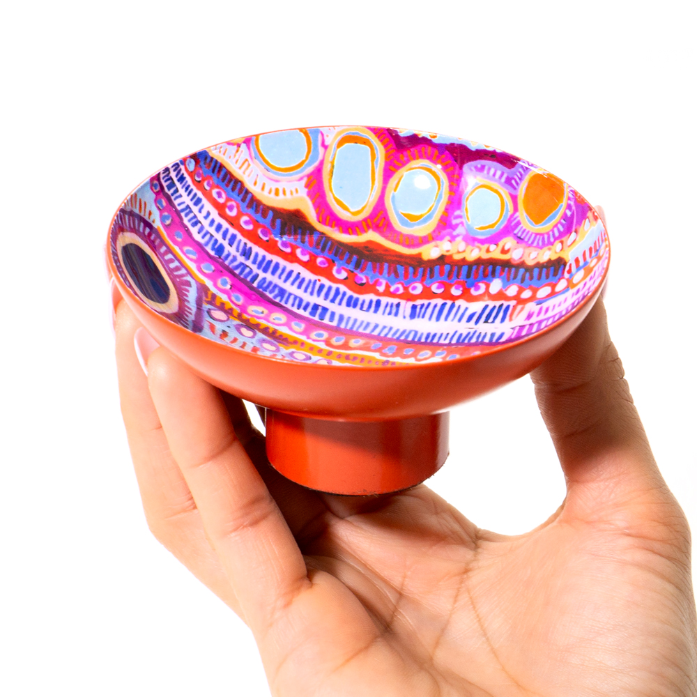 POWDER COATED BOWL SMALL - D:10cm H:5cm-MNM619