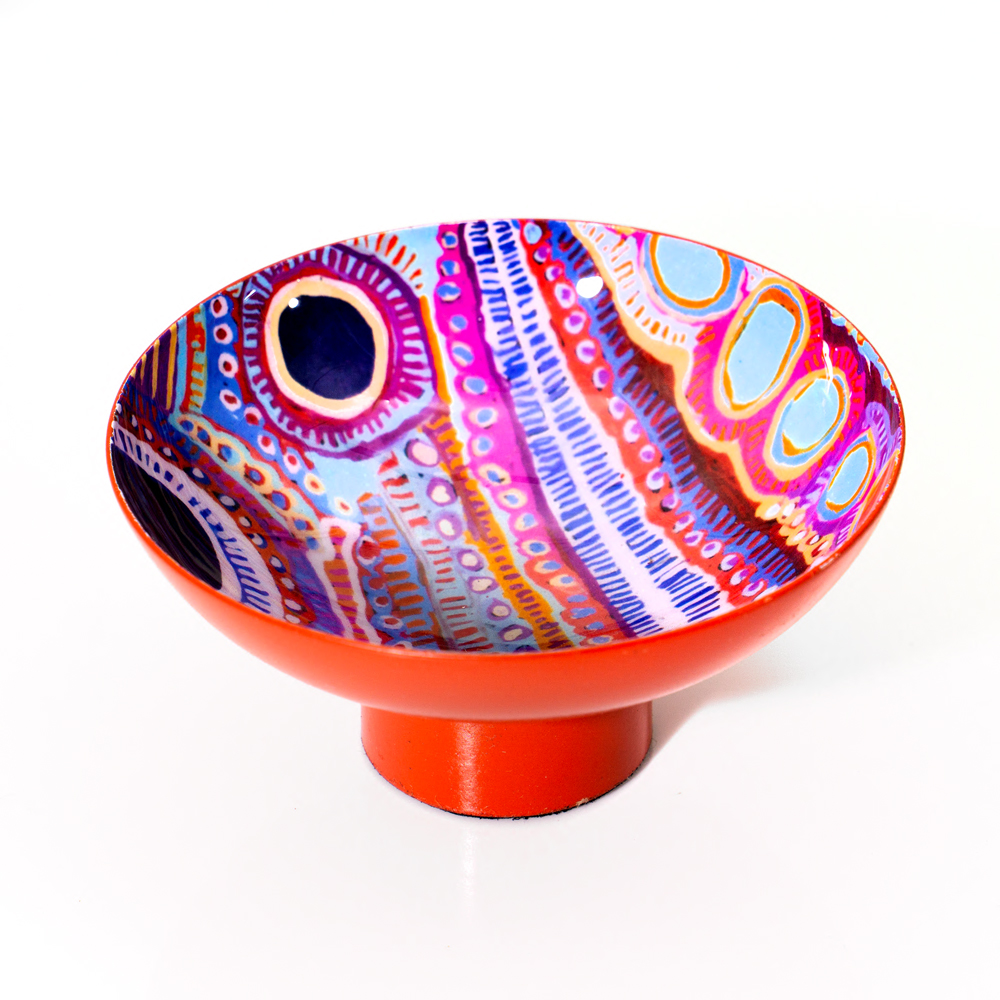 POWDER COATED BOWL SMALL - D:10cm H:5cm-MNM619