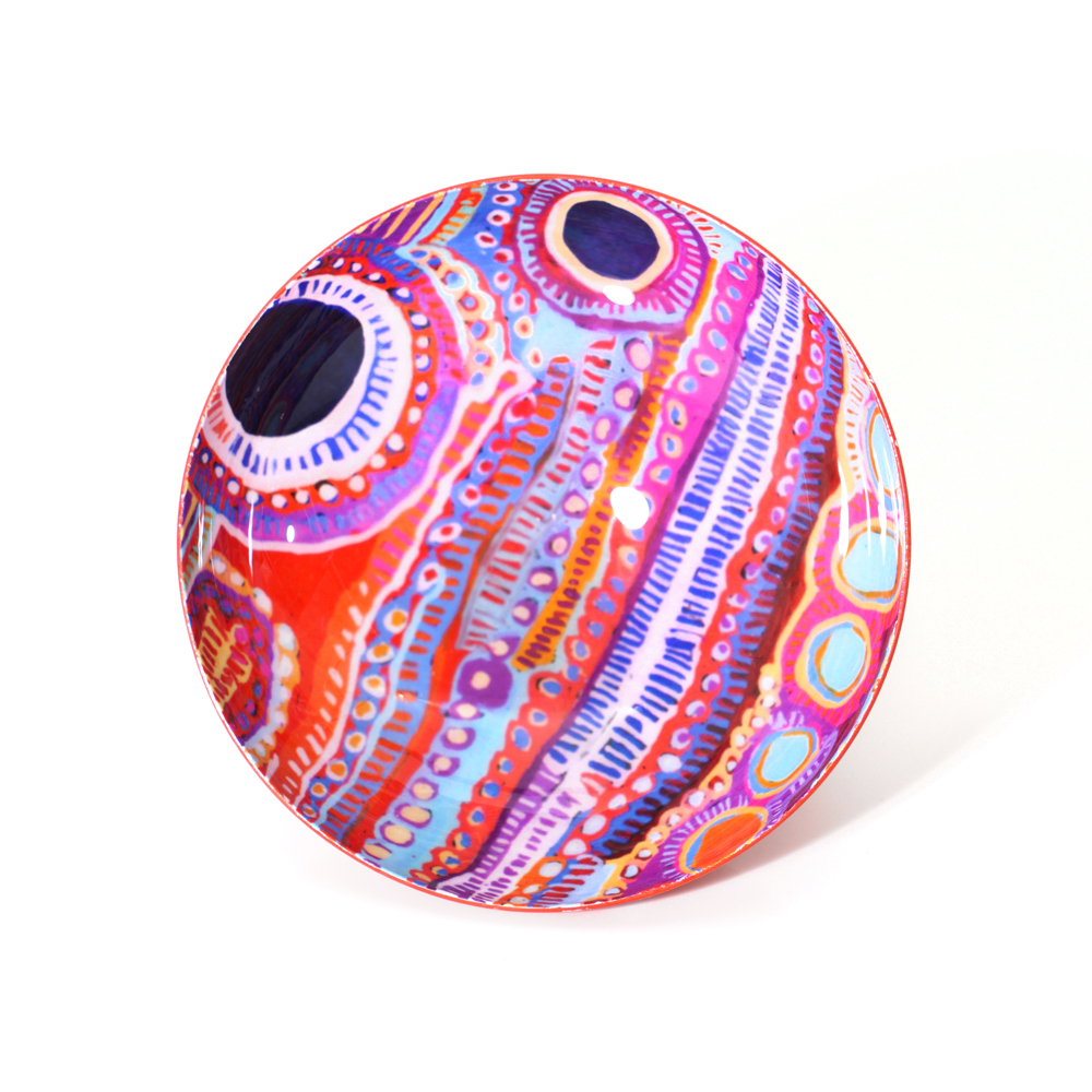 POWDER COATED BOWL SMALL - D:10cm H:5cm-MNM619