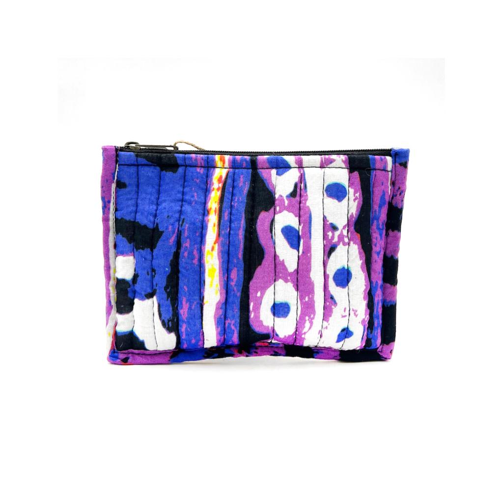 Quilted Zip Pouch Small 15.5X11CM-MNM649