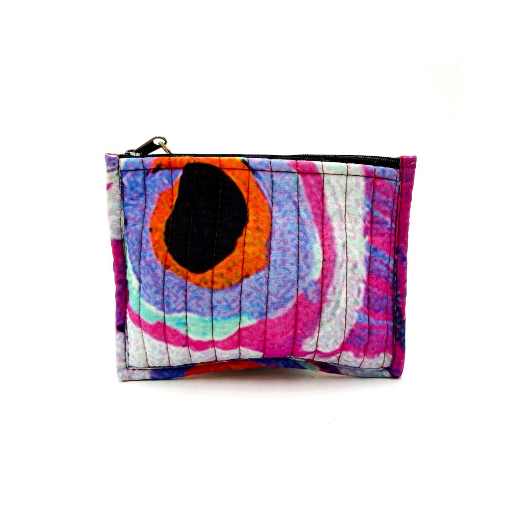 Quilted Zip Pouch Small 15.5X11CM-MNM650