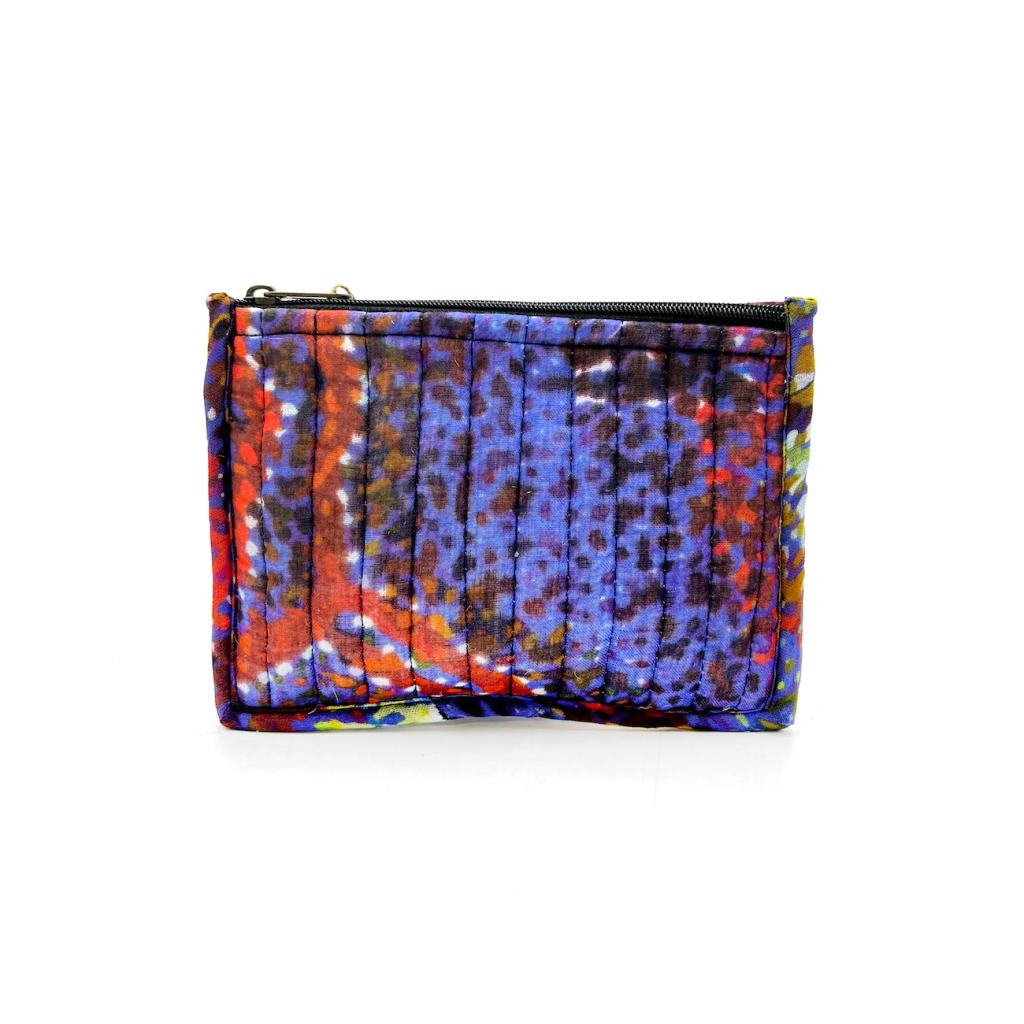 Quilted Zip Pouch Small 15.5X11CM-PNA623