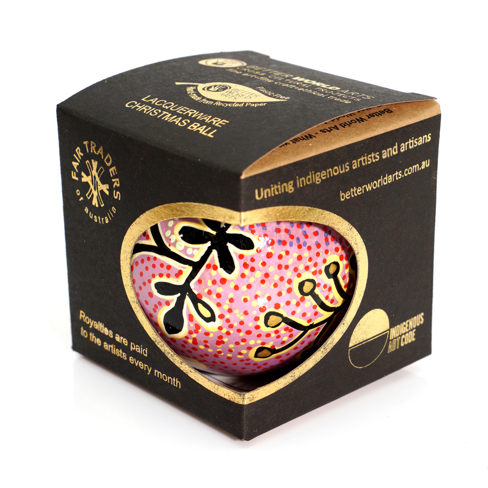 Xmas Ball - 7.6cm-PST604