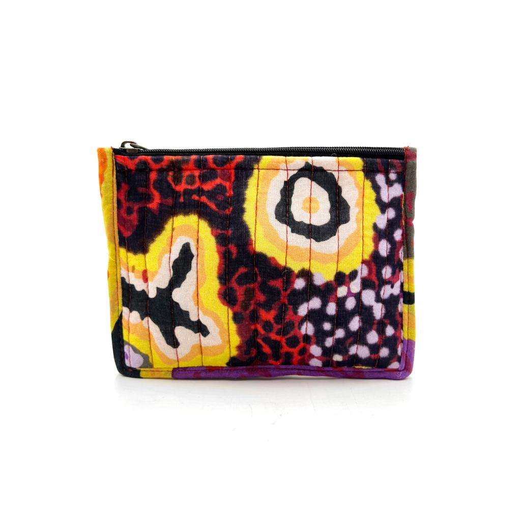 Quilted Zip Pouch Small 15.5X11CM-PST604