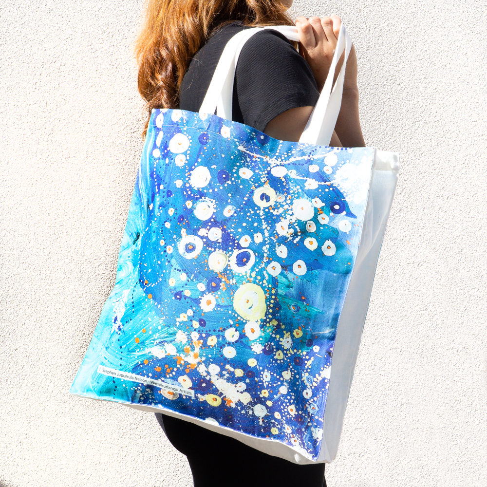 Digital Foldable Cotton Bag - 34.5x41x7cm-SJN668