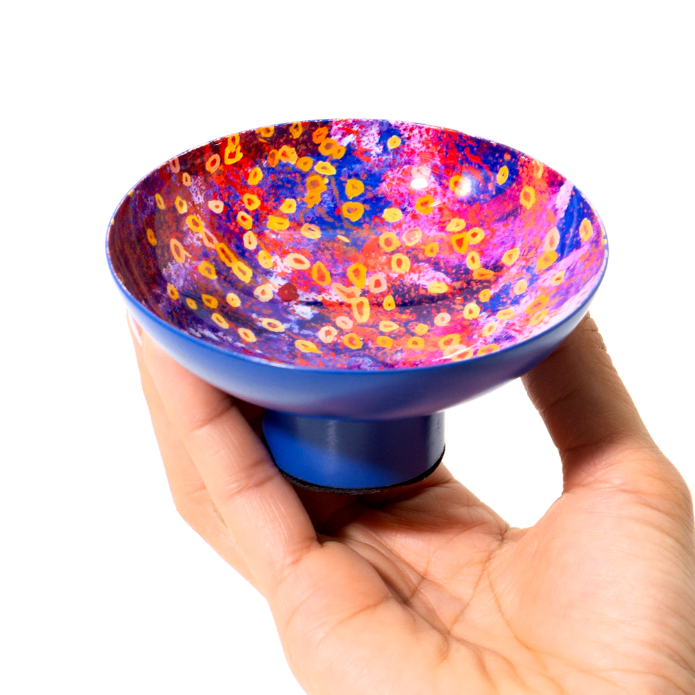 POWDER COATED BOWL SMALL - D:10cm H:5cm-SJN699