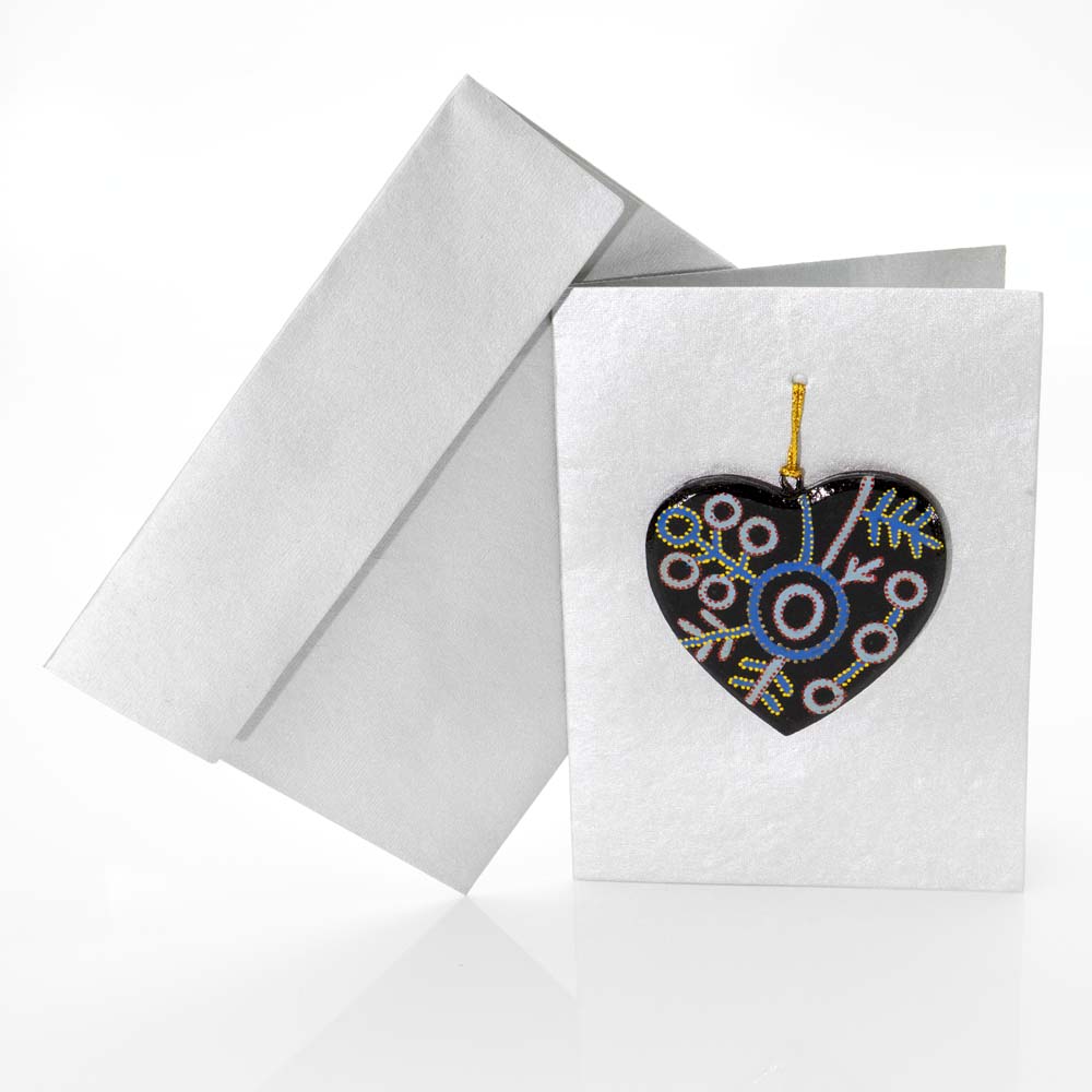 Heart Card- 17.5x12.5cm-THU607