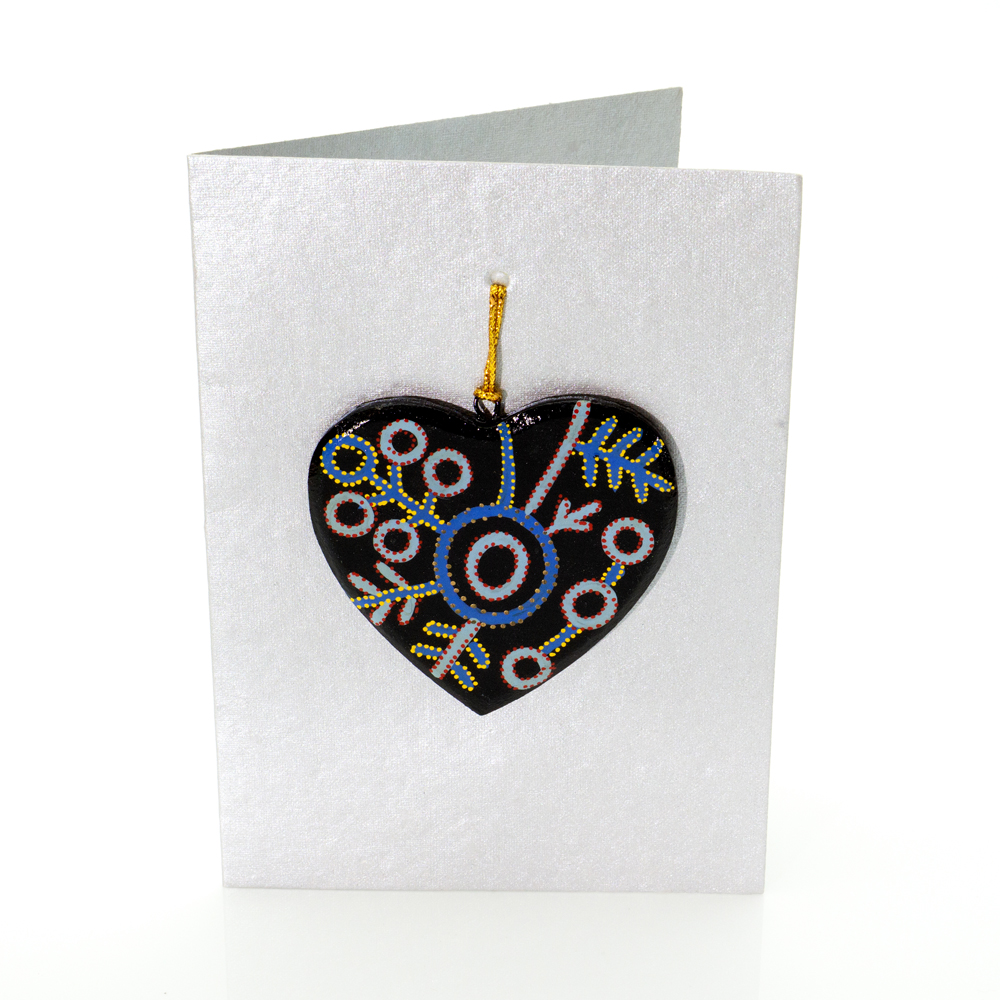 Heart Card- 17.5x12.5cm-THU607
