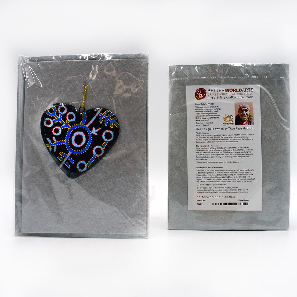 Heart Card- 17.5x12.5cm-THU607