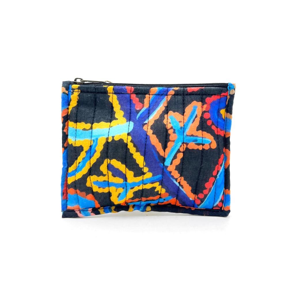 Quilted Zip Pouch Small 15.5X11CM-THU607