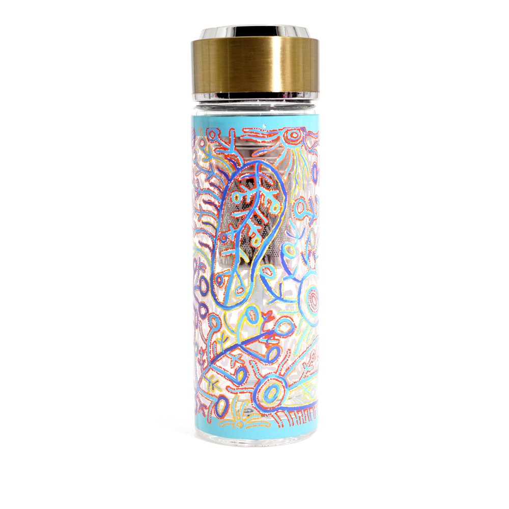 Thermo Tea Flask- 290ml - D: 6.5cm, H: 21cm -THU607