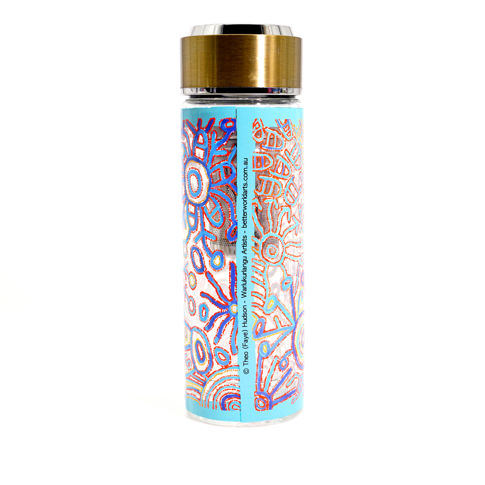 Thermo Tea Flask- 290ml - D: 6.5cm, H: 21cm -THU607