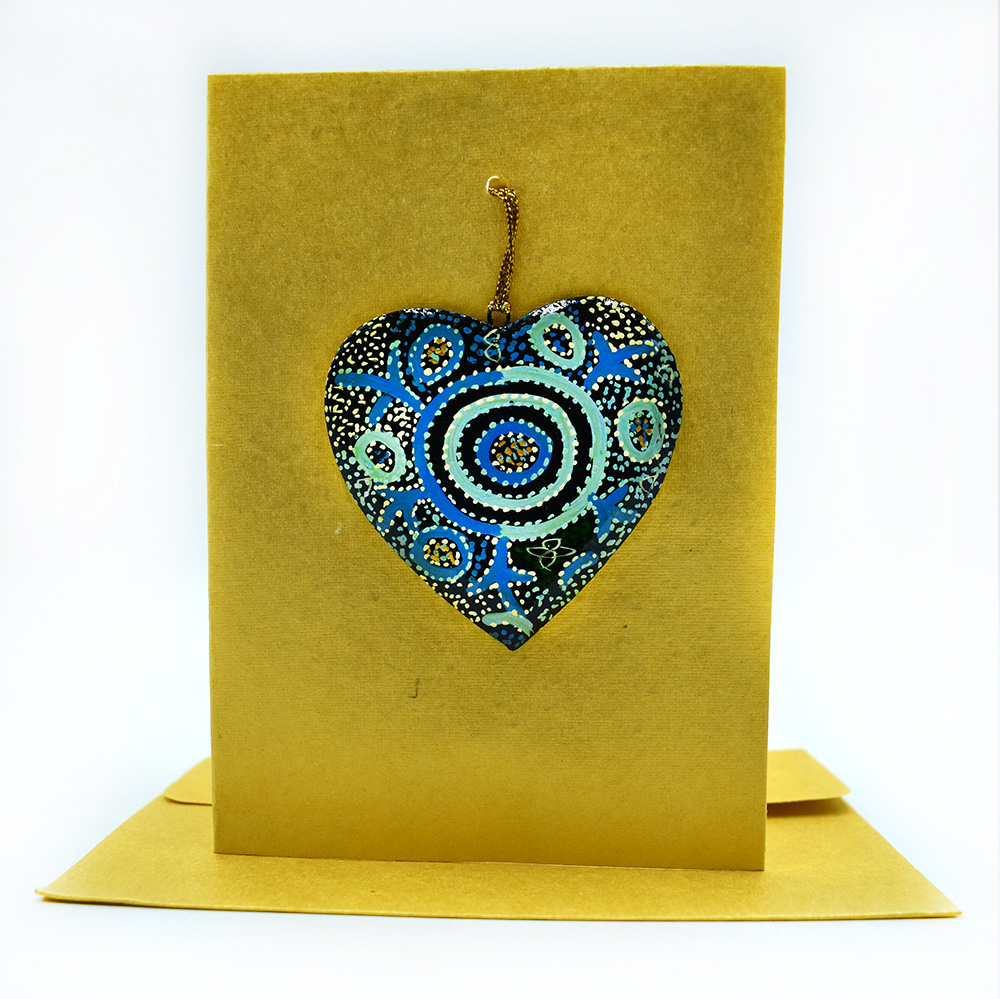 Heart Card- 17.5x12.5cm-THU608