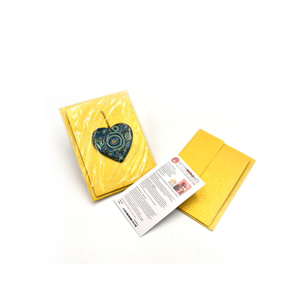 Heart Card- 17.5x12.5cm-THU608