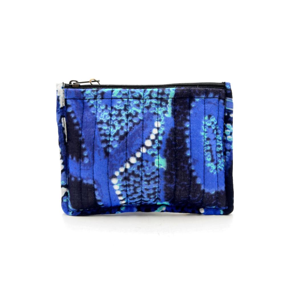Quilted Zip Pouch Small 15.5X11CM-THU608