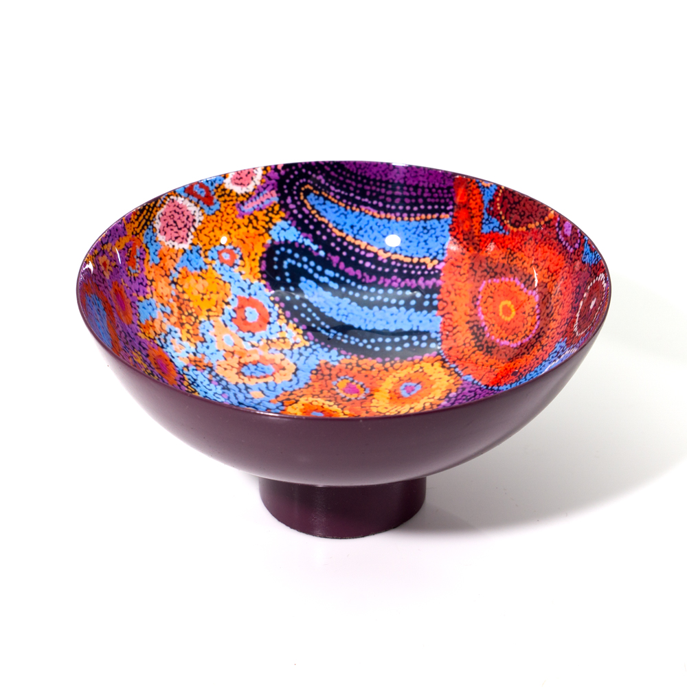 POWDER COATED BOWL MEDIUM - D: 15cm H: 7.5cm-AAD777