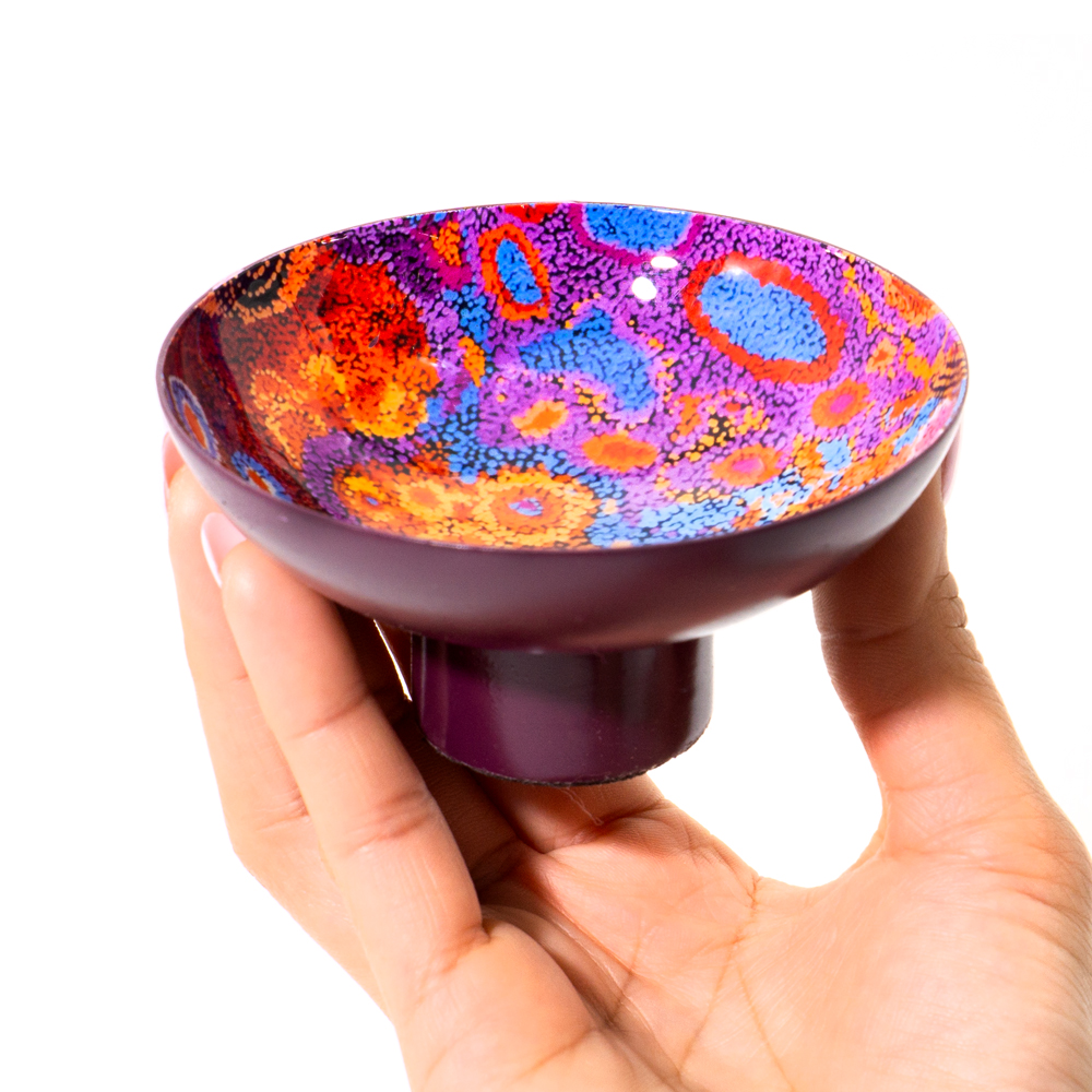 POWDER COATED BOWL SMALL - D:10cm H:5cm-AAD777