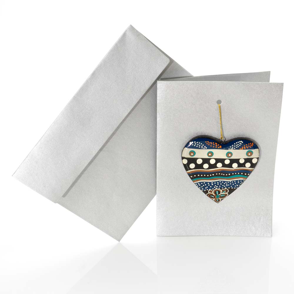 Heart Card- 17.5x12.5cm-BGD704