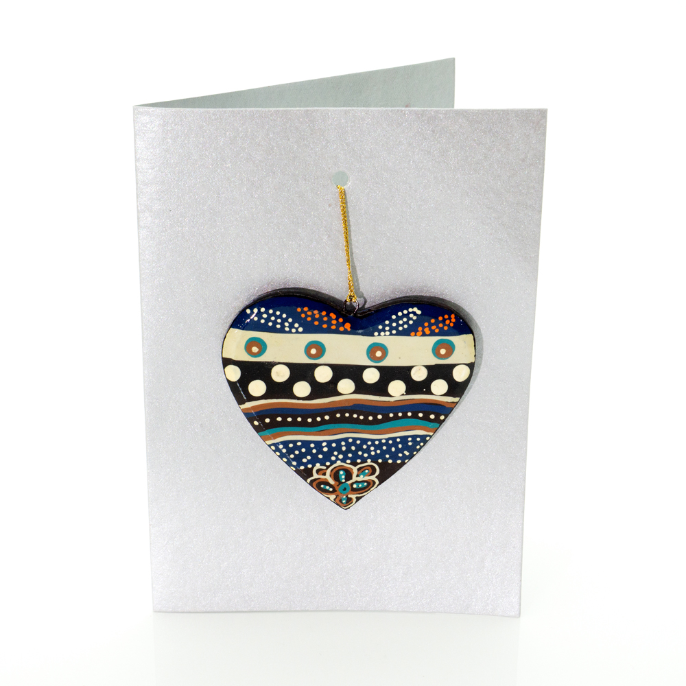 Heart Card- 17.5x12.5cm-BGD704