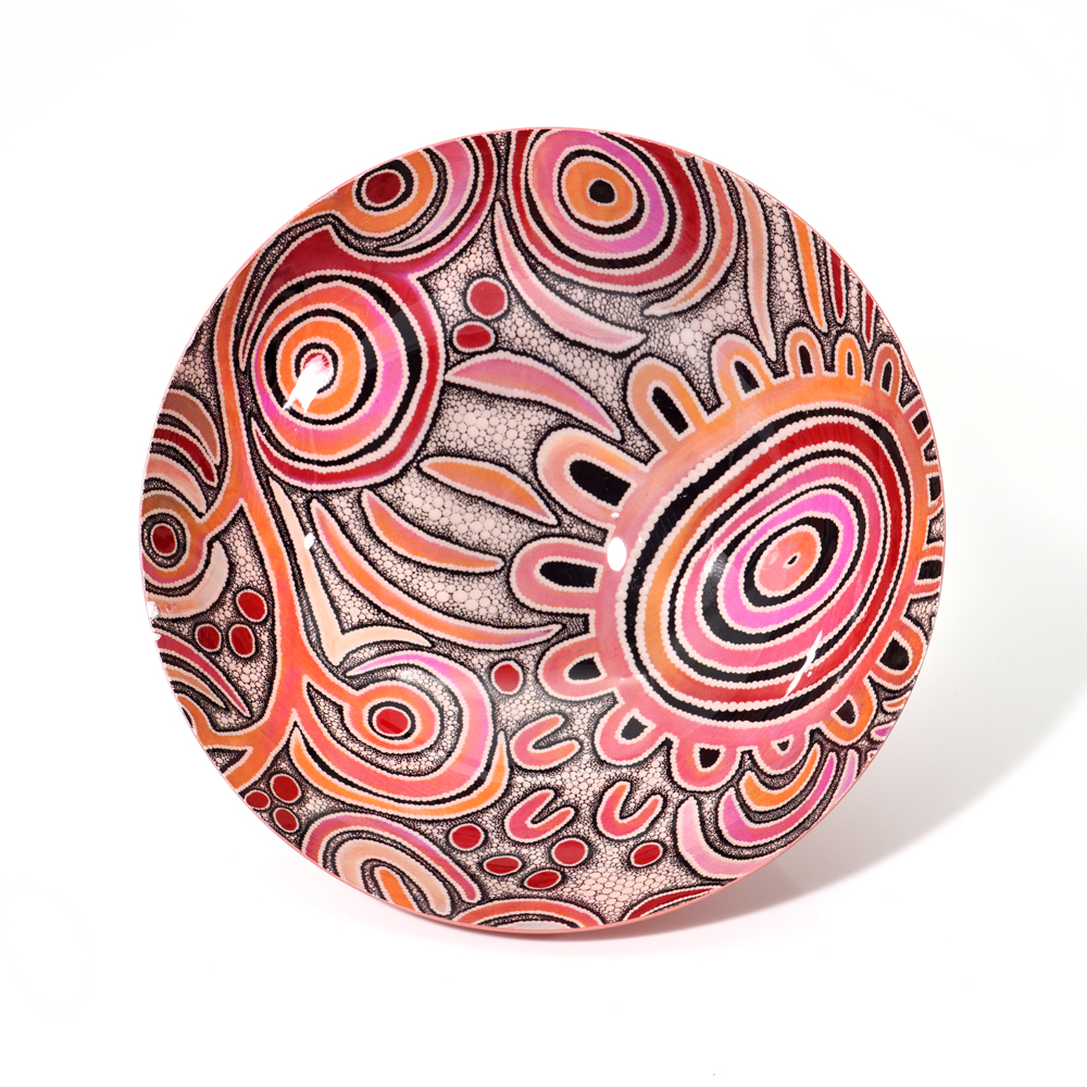 POWDER COATED BOWL LARGE - D: 20.5cm H: 10cm-BGD785